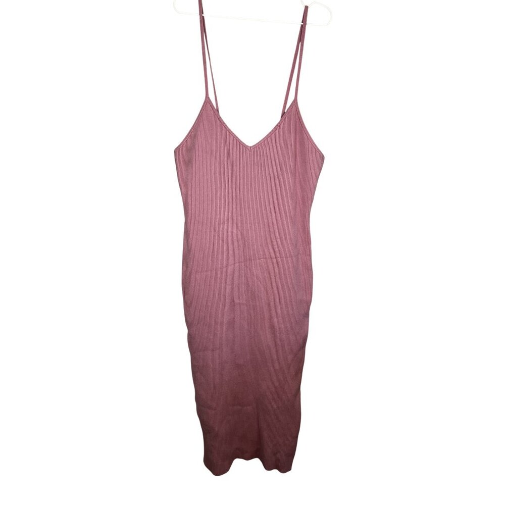 Colorful Knit Sweater Tank Dress Pink 3X Coquette Festival Bodycon Feminine Chic